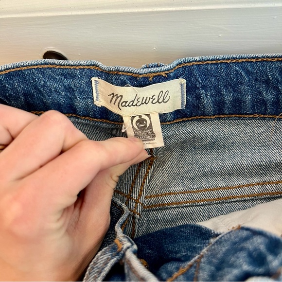 Madewell High Waisted Denim Shorts - Picture 3 of 4